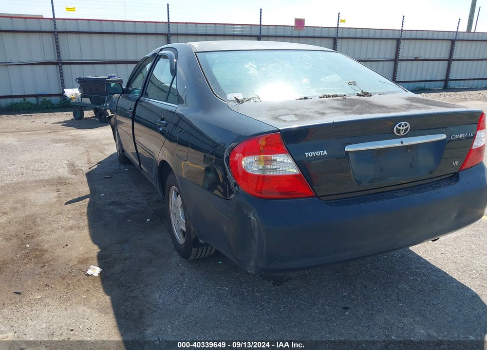 2003 TOYOTA CAMRY LE VIN: 4T1BF32K03U050848