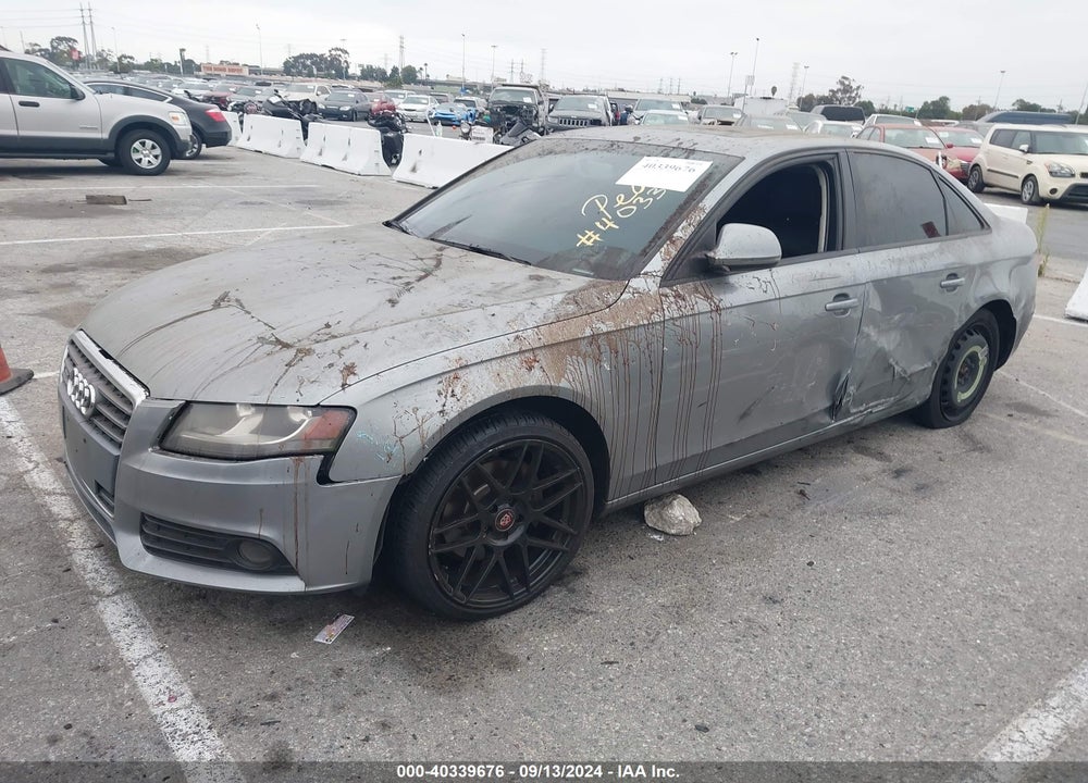 2009 AUDI A4 2.0T PREMIUM VIN: WAULF78K29N057372