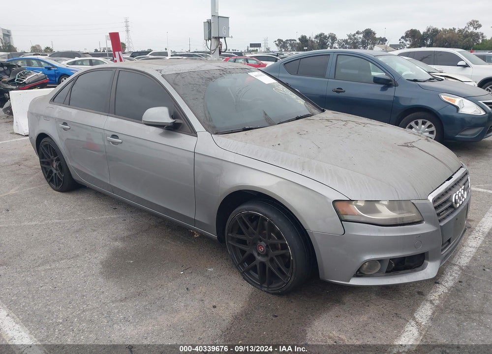 2009 AUDI A4 2.0T PREMIUM VIN: WAULF78K29N057372