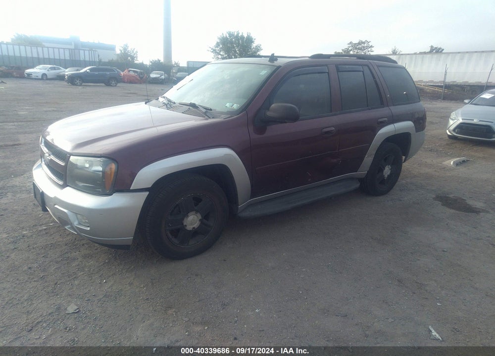 2007 CHEVROLET TRAILBLAZER LT VIN: 1GNDT13S972260513