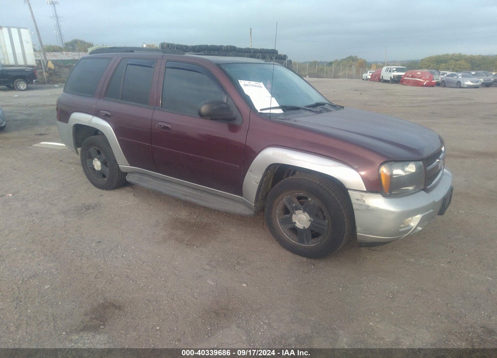 2007 CHEVROLET TRAILBLAZER LT VIN: 1GNDT13S972260513