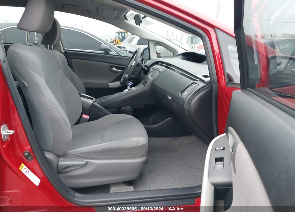 2012 TOYOTA PRIUS THREE VIN: JTDKN3DU7C5424209