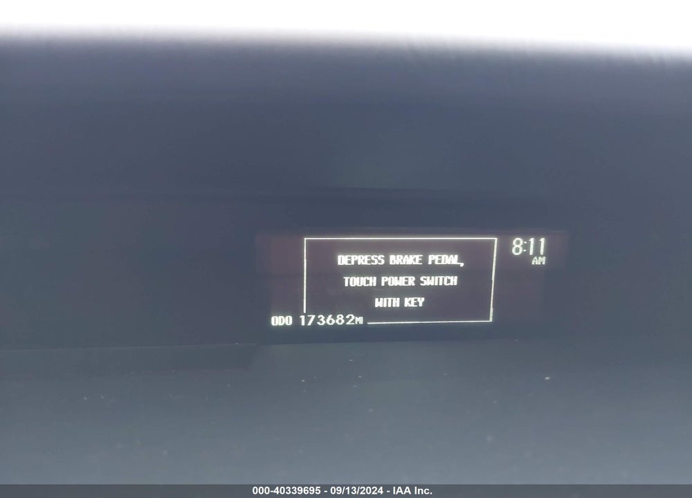 2012 TOYOTA PRIUS THREE VIN: JTDKN3DU7C5424209