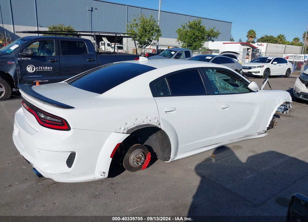 2021 DODGE CHARGER SCAT PACK WIDEBODY RWD VIN: 2C3CDXGJ5MH648822