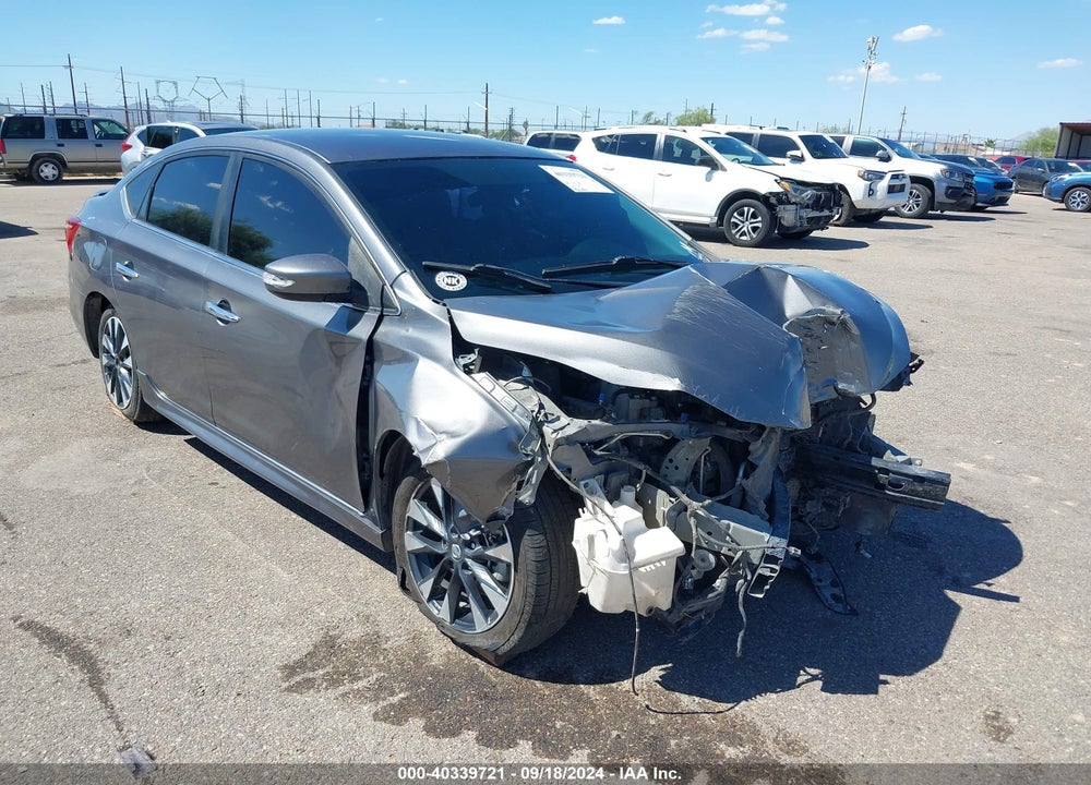 2019 NISSAN SENTRA SR VIN: 3N1AB7AP6KY289187