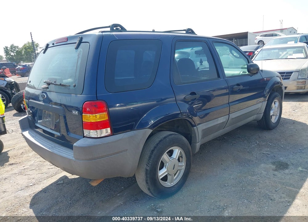 2002 FORD ESCAPE XLS VIN: 1FMYU01162KA63220