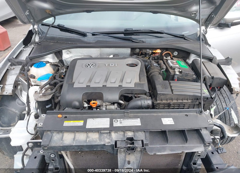 2013 VOLKSWAGEN PASSAT 2.0L TDI SEL PREMIUM VIN: 1VWCN7A36DC037104