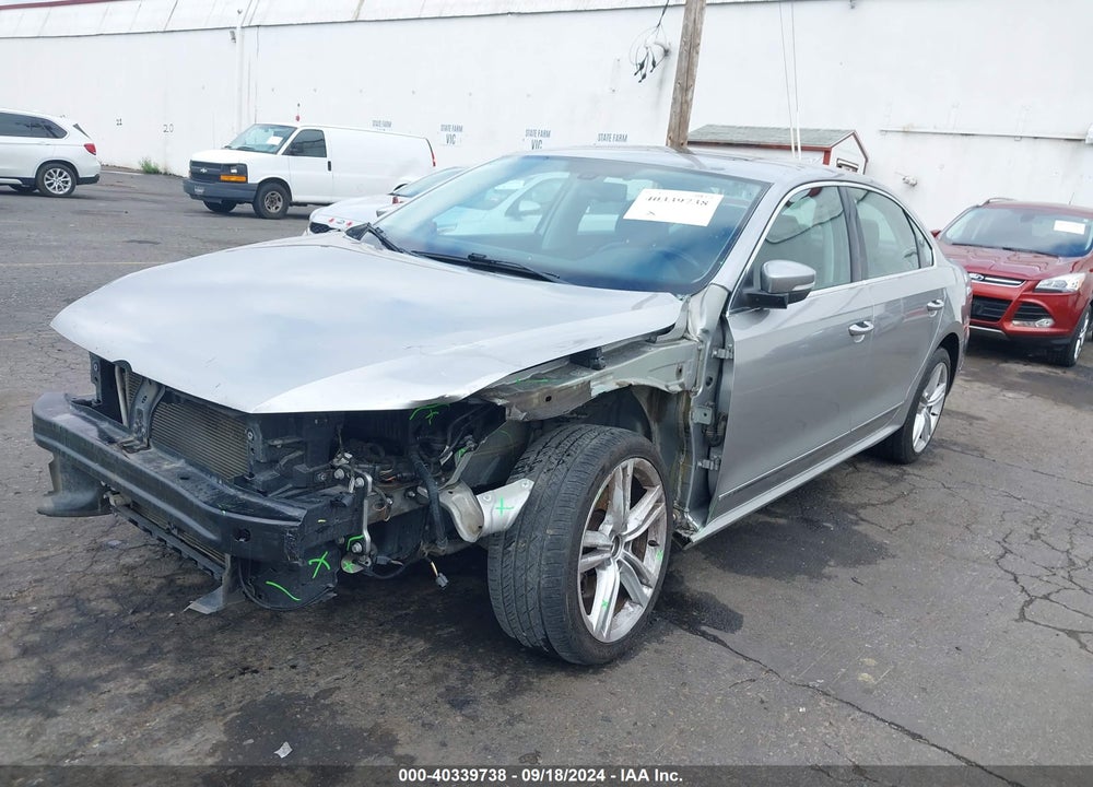 2013 VOLKSWAGEN PASSAT 2.0L TDI SEL PREMIUM VIN: 1VWCN7A36DC037104