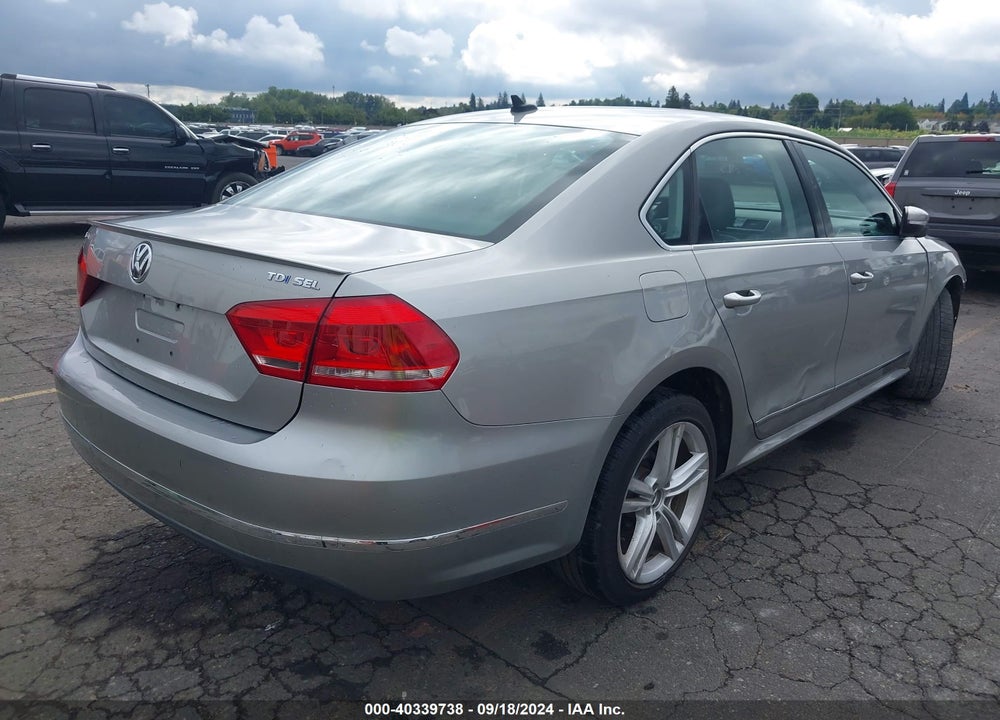 2013 VOLKSWAGEN PASSAT 2.0L TDI SEL PREMIUM VIN: 1VWCN7A36DC037104
