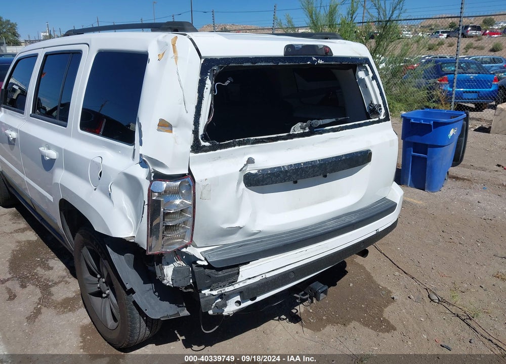 2013 JEEP PATRIOT SPORT VIN: 1C4NJPBB1DD109771