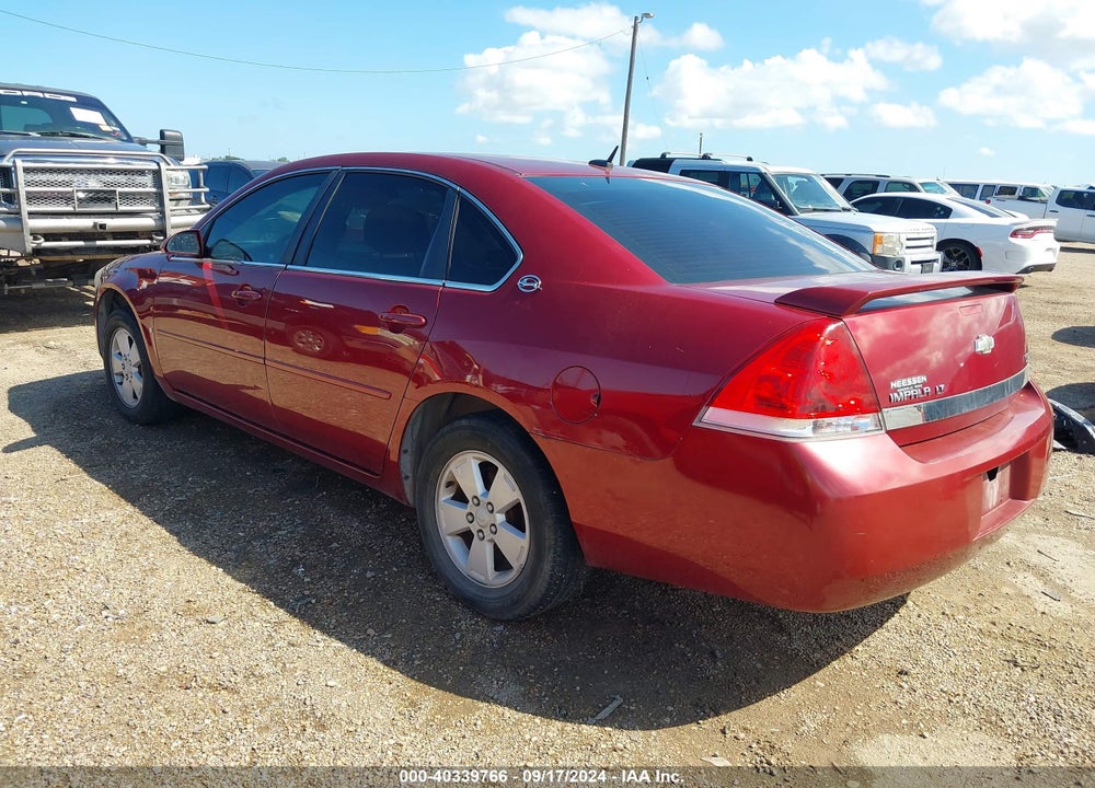 2008 CHEVROLET IMPALA LT VIN: 2G1WT58K681217677