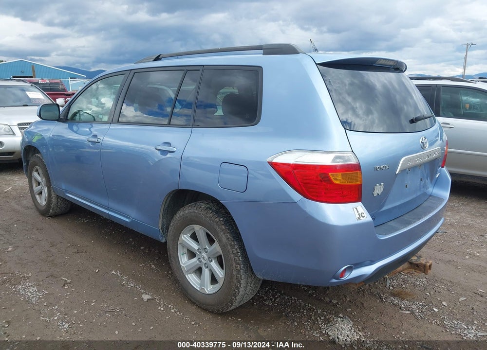 2009 TOYOTA HIGHLANDER VIN: JTEES41A192141476
