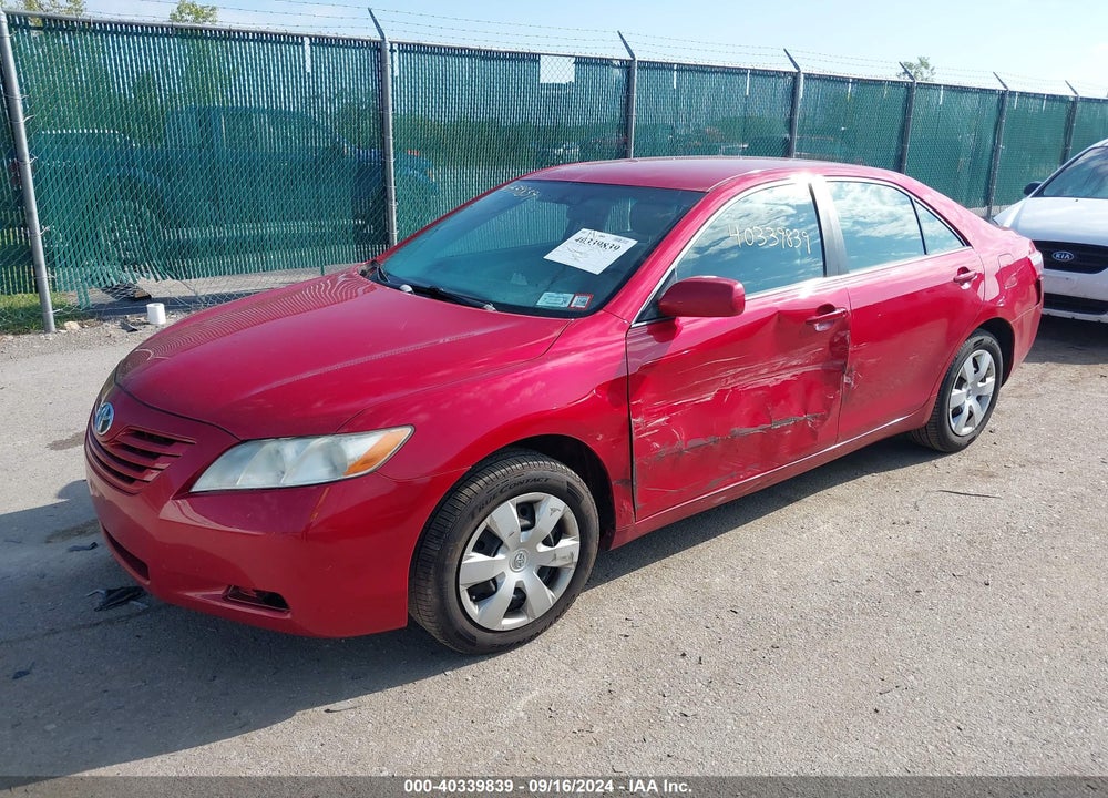 2007 TOYOTA CAMRY LE VIN: 4T1BE46K67U083250