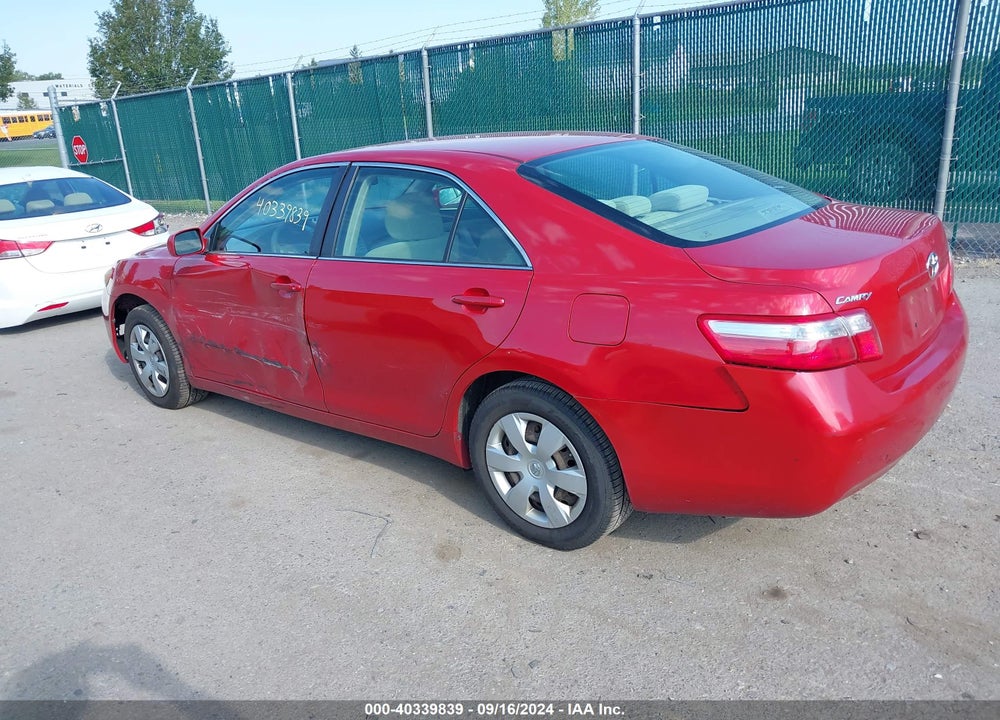 2007 TOYOTA CAMRY LE VIN: 4T1BE46K67U083250