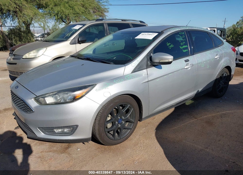 2016 FORD FOCUS SE VIN: 1FADP3F22GL405895