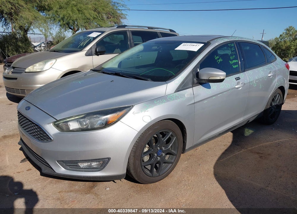 2016 FORD FOCUS SE VIN: 1FADP3F22GL405895