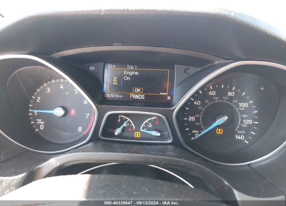 2016 FORD FOCUS SE VIN: 1FADP3F22GL405895