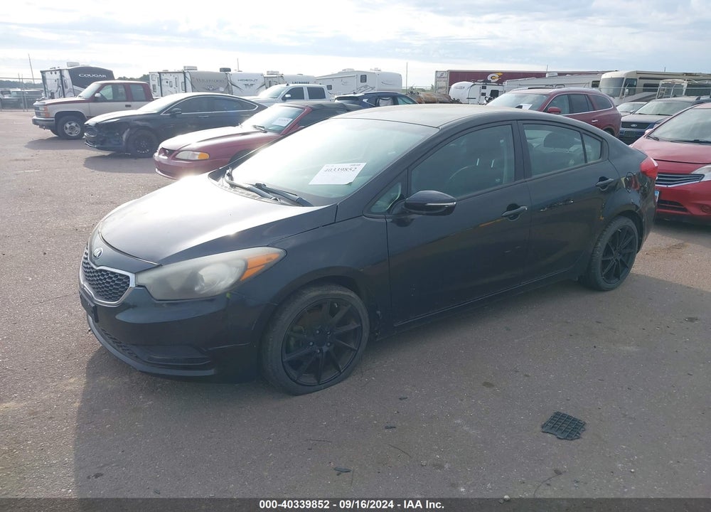 2016 KIA FORTE LX VIN: KNAFX4A63G5537908