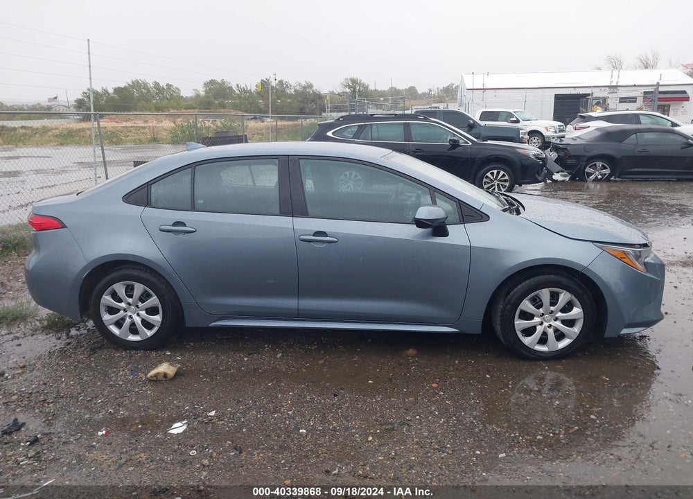 2022 TOYOTA COROLLA LE VIN: 5YFEPMAE3NP329386