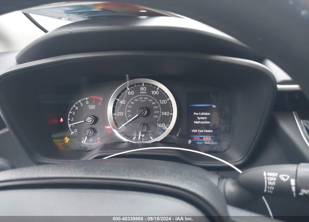 2022 TOYOTA COROLLA LE VIN: 5YFEPMAE3NP329386