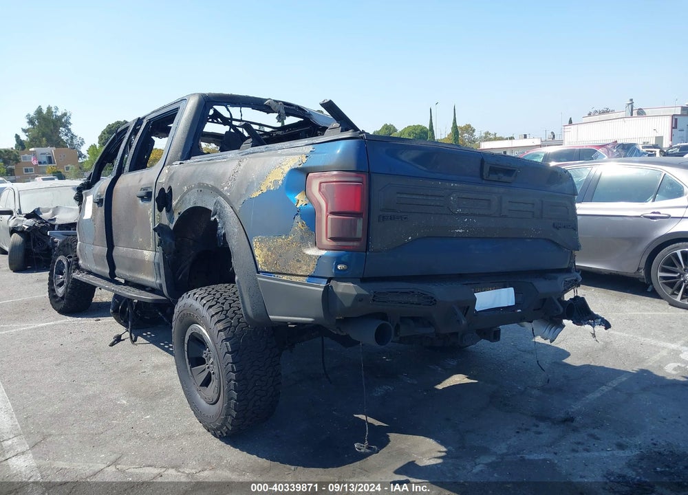 2017 FORD F-150 RAPTOR VIN: 1FTFW1RG1HFC20805