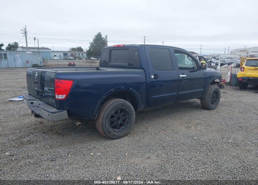 2008 NISSAN TITAN LE VIN: 1N6AA07C58N310366