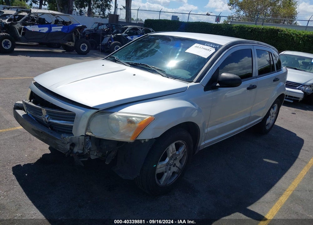 2008 DODGE CALIBER SXT VIN: 1B3HB48B78D739219