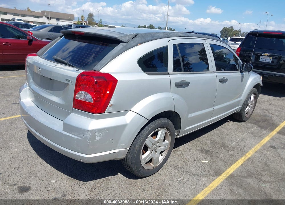 2008 DODGE CALIBER SXT VIN: 1B3HB48B78D739219