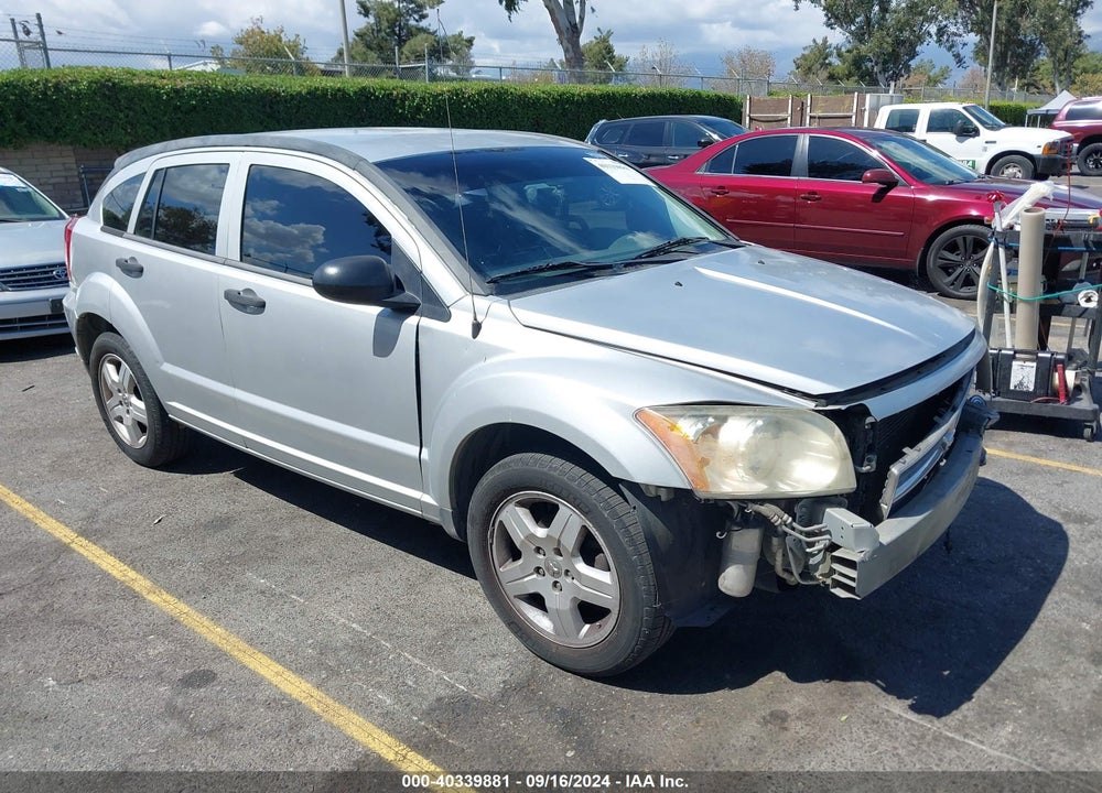 2008 DODGE CALIBER SXT VIN: 1B3HB48B78D739219