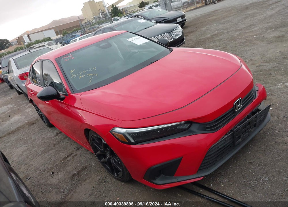 2022 HONDA CIVIC SPORT VIN: 2HGFE2F59NH503539