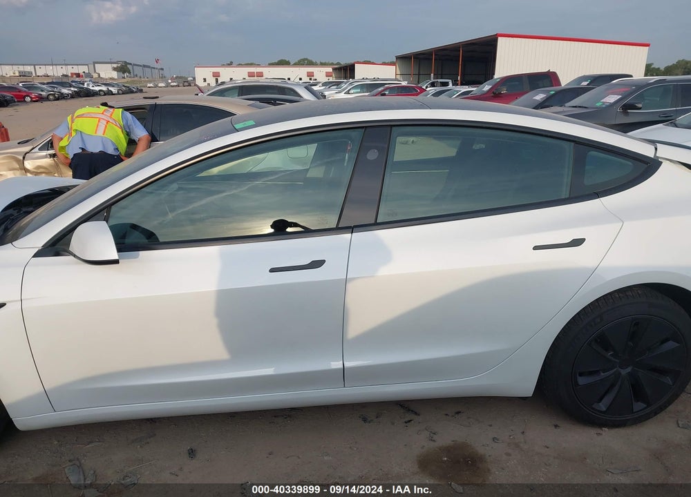 2024 TESLA MODEL 3 REAR-WHEEL DRIVE VIN: 5YJ3E1EA3RF823509