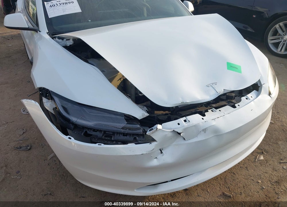 2024 TESLA MODEL 3 REAR-WHEEL DRIVE VIN: 5YJ3E1EA3RF823509