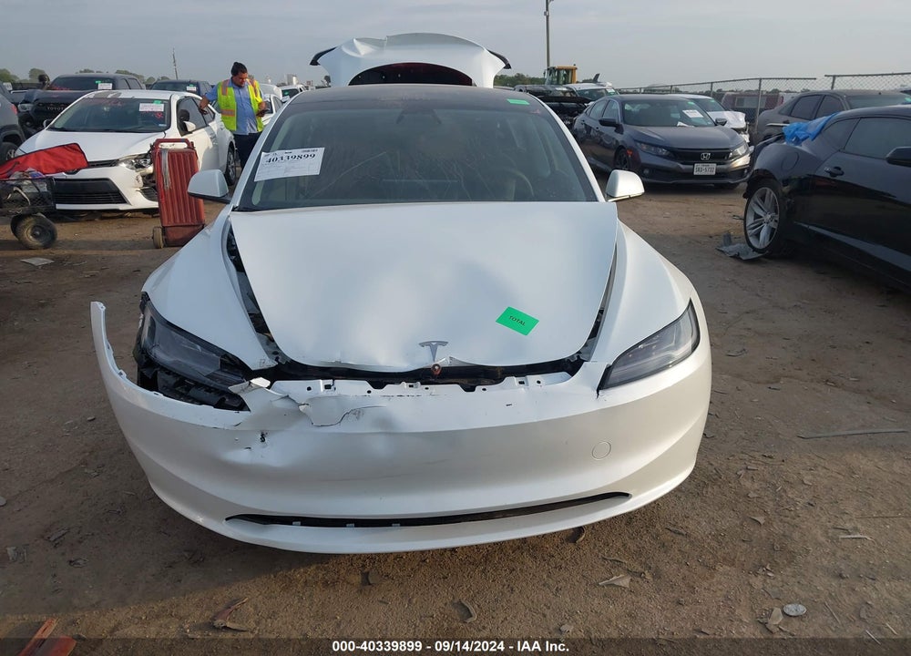 2024 TESLA MODEL 3 REAR-WHEEL DRIVE VIN: 5YJ3E1EA3RF823509