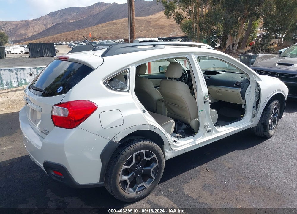 2015 SUBARU XV CROSSTREK 2.0I LIMITED VIN: JF2GPAMC7F8296988