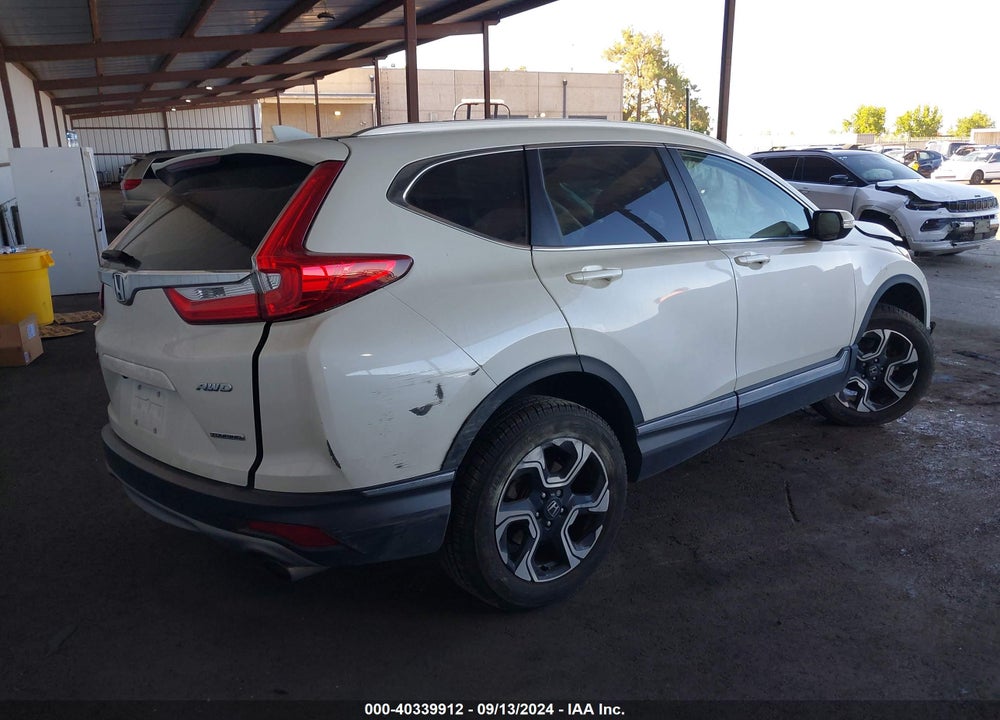 2018 HONDA CR-V TOURING VIN: 5J6RW2H96JL022194