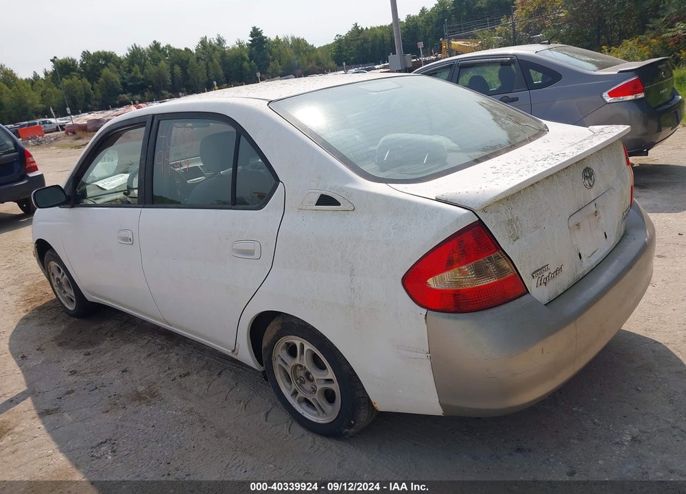 2002 TOYOTA PRIUS VIN: JT2BK12UX20049470