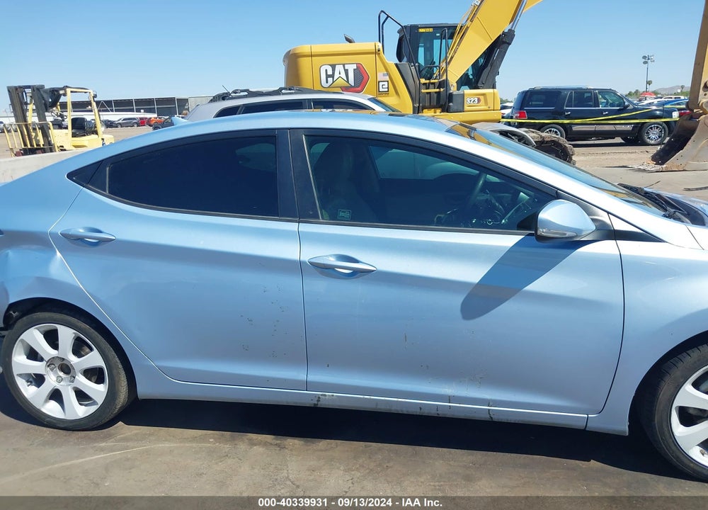 2012 HYUNDAI ELANTRA LIMITED (ULSAN PLANT) VIN: KMHDH4AE2CU256645