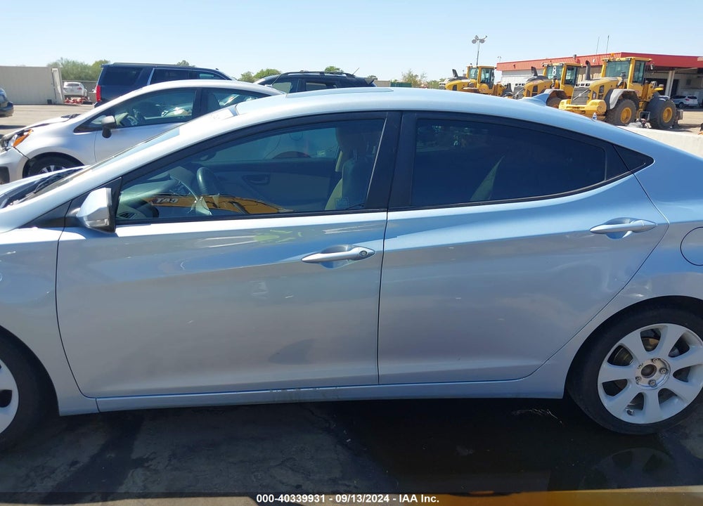 2012 HYUNDAI ELANTRA LIMITED (ULSAN PLANT) VIN: KMHDH4AE2CU256645
