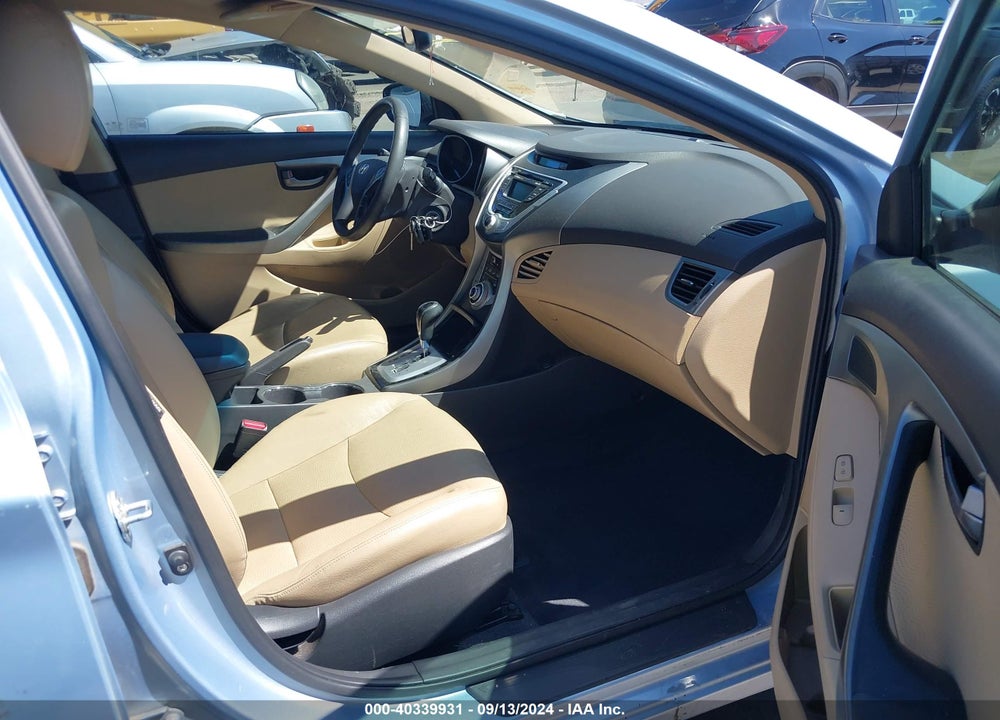 2012 HYUNDAI ELANTRA LIMITED (ULSAN PLANT) VIN: KMHDH4AE2CU256645