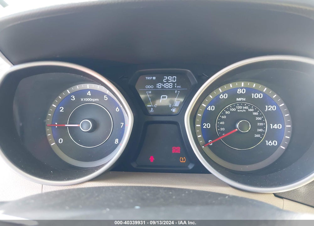 2012 HYUNDAI ELANTRA LIMITED (ULSAN PLANT) VIN: KMHDH4AE2CU256645