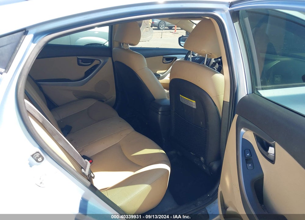 2012 HYUNDAI ELANTRA LIMITED (ULSAN PLANT) VIN: KMHDH4AE2CU256645