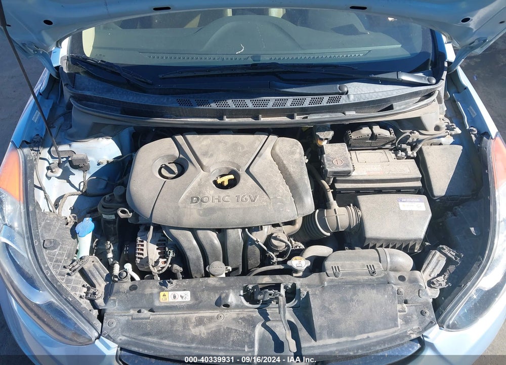 2012 HYUNDAI ELANTRA LIMITED (ULSAN PLANT) VIN: KMHDH4AE2CU256645