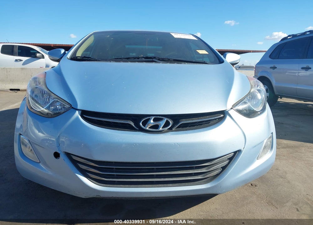 2012 HYUNDAI ELANTRA LIMITED (ULSAN PLANT) VIN: KMHDH4AE2CU256645