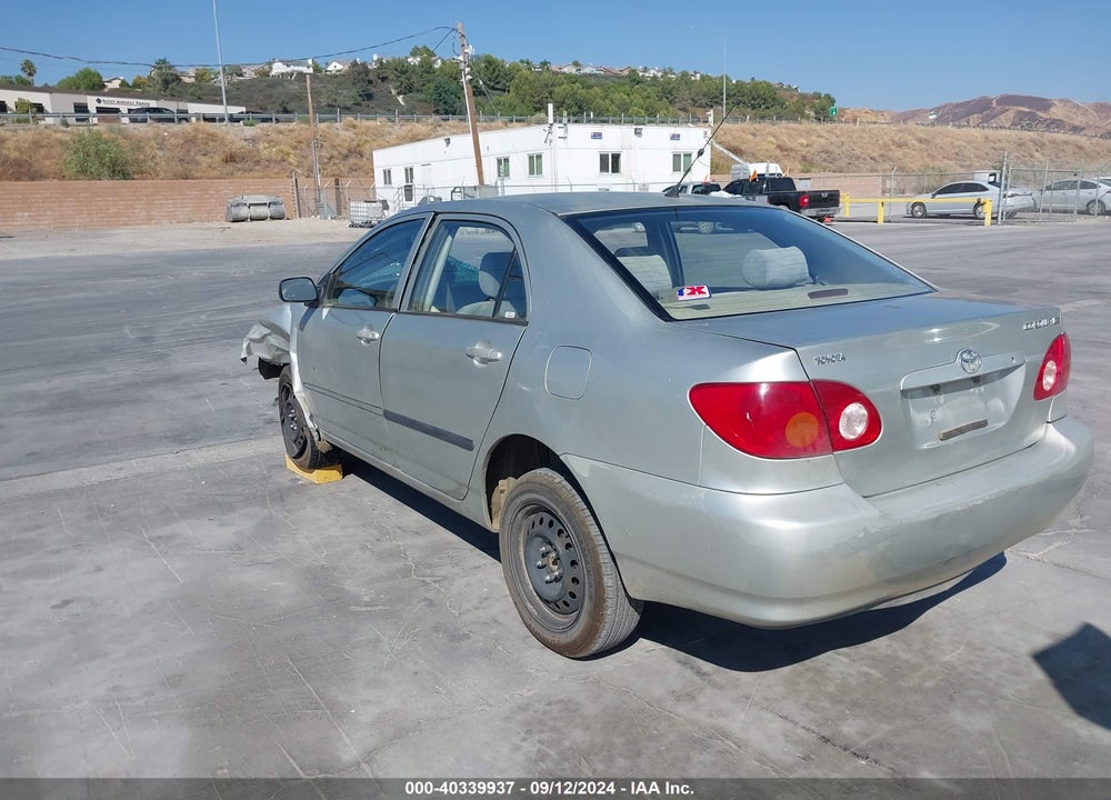 2003 TOYOTA COROLLA CE VIN: JTDBR32E230033675
