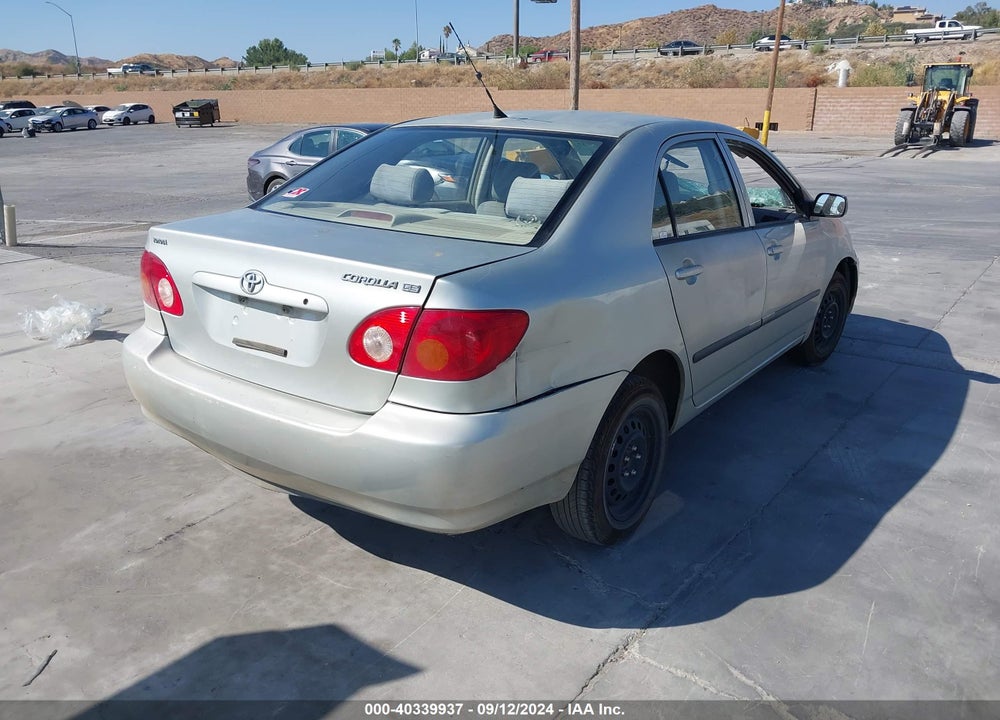 2003 TOYOTA COROLLA CE VIN: JTDBR32E230033675