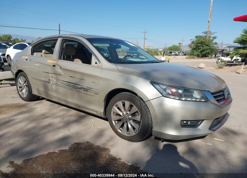 2013 HONDA ACCORD EX-L V-6 VIN: 1HGCR3F85DA014334