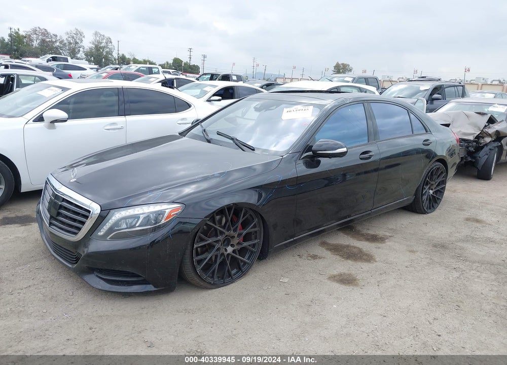 2014 MERCEDES-BENZ S 550 VIN: WDDUG8CB7EA043038