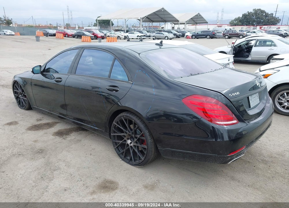 2014 MERCEDES-BENZ S 550 VIN: WDDUG8CB7EA043038