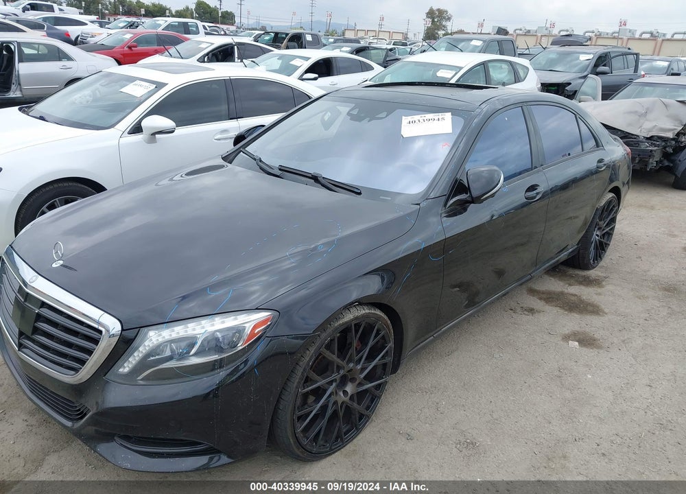 2014 MERCEDES-BENZ S 550 VIN: WDDUG8CB7EA043038