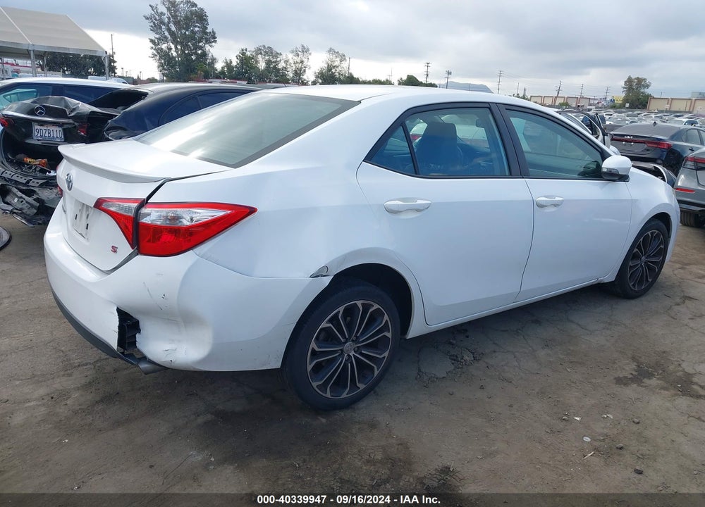 2016 TOYOTA COROLLA S PLUS VIN: 5YFBURHE1GP469227